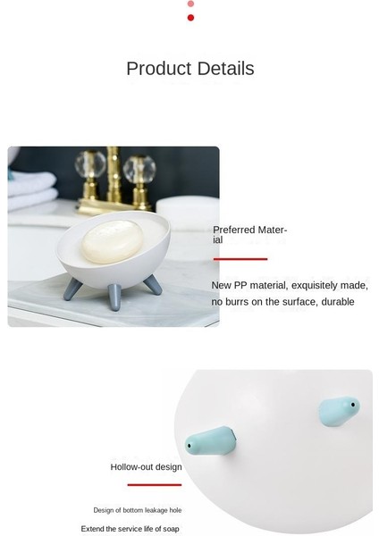 Sevimli Kubbeli Sünger Drenaj Sabunluk (Yurt Dışından) fırsatları