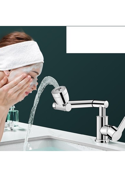 Banyo Lavabosu 304 Paslanmaz Çelik Sıcak ve Soğuk Su Musluğu (Yurt Dışından)