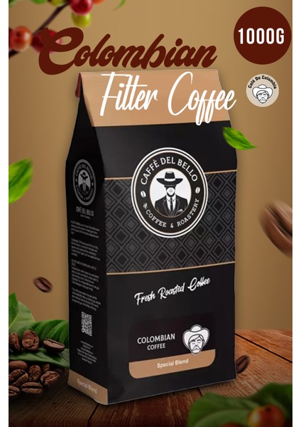 Kolombiya Filtre Kahve 1 kg