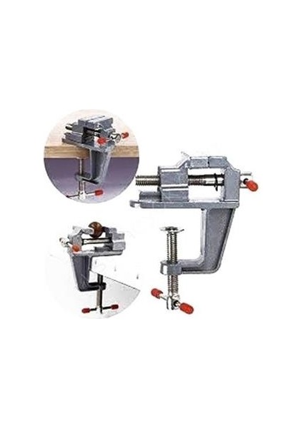 Petinka® Mini Masa Tezgah Hobi Mengenesi Sabitleme Sıkıştırma Aparat 30MM