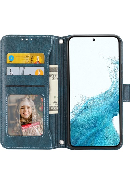 Samsung Galaxy S24+ Manyetik Kasa Fermuar Cep Telefonu Kapağı Kayışlı (Yurt Dışından) fiyatları