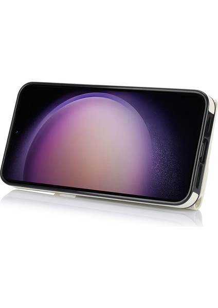 Samsung Galaxy S24+ Rfıd Engelleme Kart Torbası Kickstand Pu+ Tpu Telefon Kapağı (Yurt Dışından) fiyatları