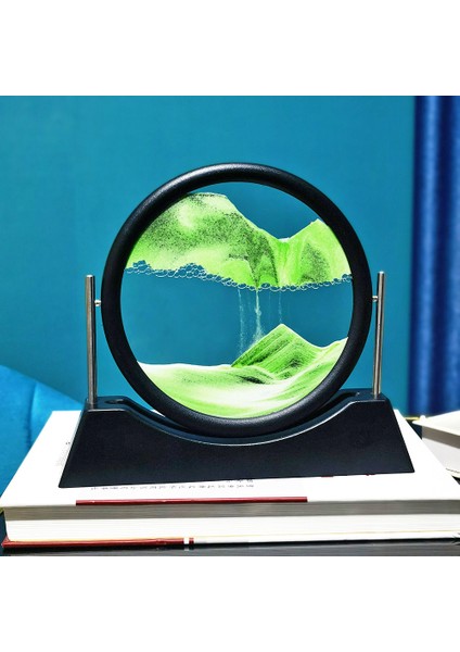 7 Inç Yuvarlak Cam Sanatı Bataklık Boyama (Yurt Dışından)