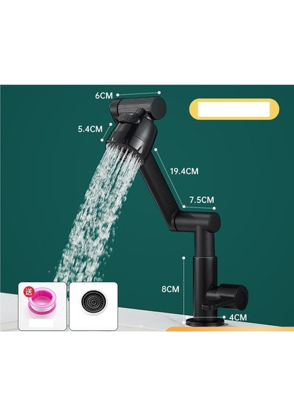 Ev Şanslı Kedi Lavabo Tek Soğuk Su Musluğu (Yurt Dışından)