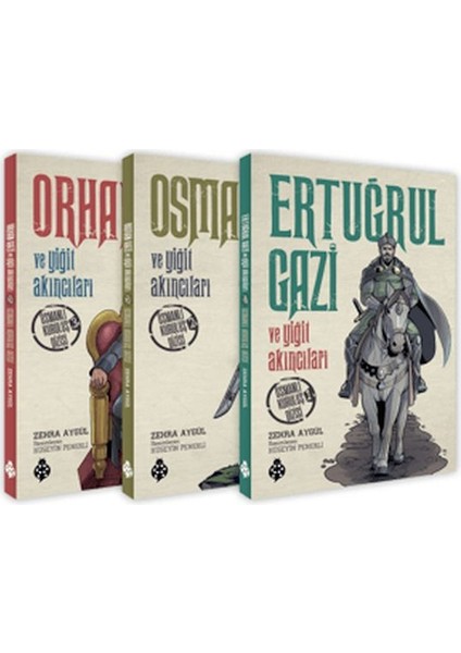 Uğurböceği Yayınları Osmanlı Kuruluş Dizisi Seti (3 Kitap)