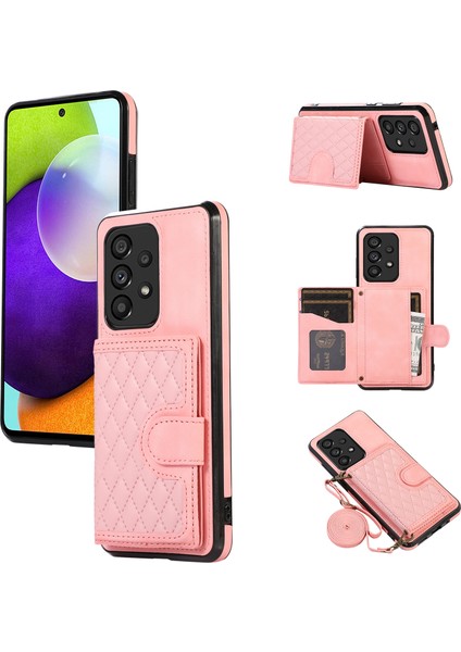 Samsung Galaxy A13 4g/5g Kart Tutucu Tpu+Pu Deri Telefon Kabuğu (Yurt Dışından)
