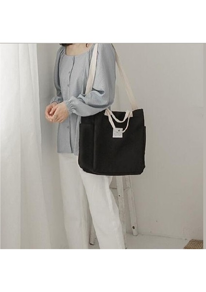 Büyük Kapasiteli Omuz Çapraz Askılı Kanvas Çanta (Yurt Dışından) modelleri