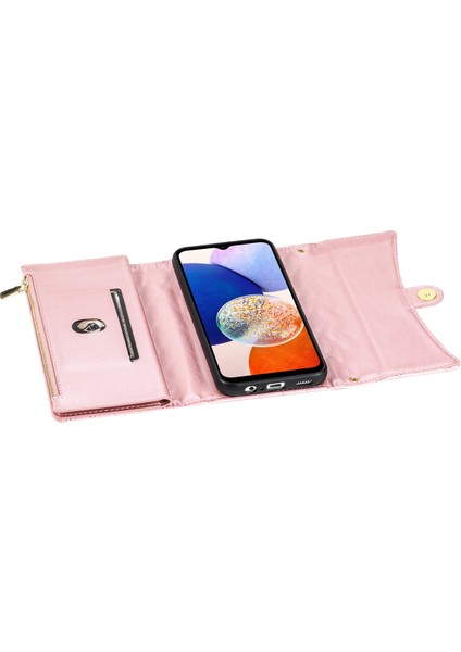 Samsung Galaxy A05S 4g Fermuarlı Cep Flip Deri Telefon Kapağı (Yurt Dışından) fırsatları