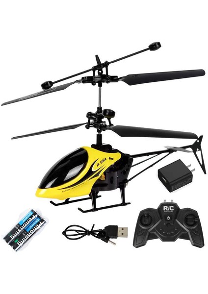 Işık ile Düşmeye Dayanıklı USB Şarj Edilebilir Uzaktan Kumandalı Helikopter (Yurt Dışından)