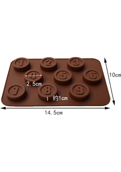 Yüksek Sıcaklığa Dayanıklı Silikon Kek Pişirme Kalıbı (Yurt Dışından)