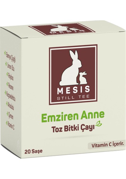 Mesis Still Tee 20 Saşe Anne Süt Arttırıcı