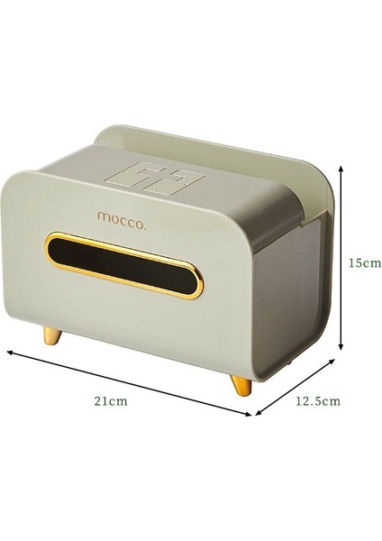 Cep Telefonu Tutucu Uzaktan Kumanda Saklama Kutusu ile Masaüstü Doku Kutusu (Yurt Dışından)