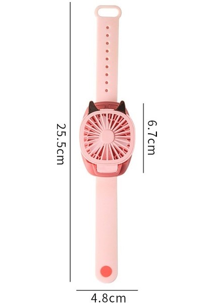 Fan Çocuk Karikatür Bileklik USB Küçük Fan Oyuncak Izle (Yurt Dışından)