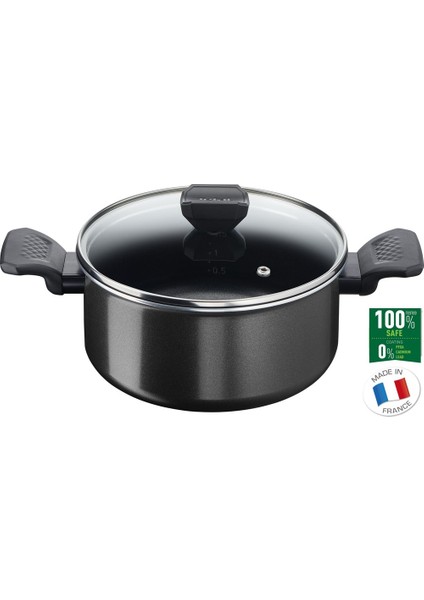 B55546 Titanyum 1X Extra Cook & Clean Derin Tencere 24 cm - 2100118952