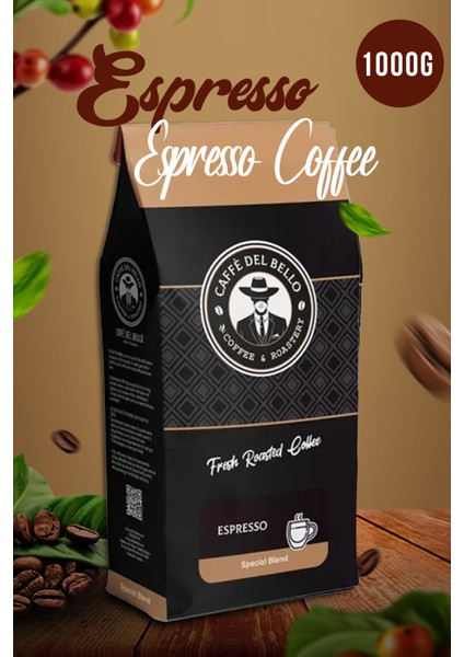 Caffe Del Bello Espresso Special Blend 1 kg (Çekirdek Veya Öğütülmüş)