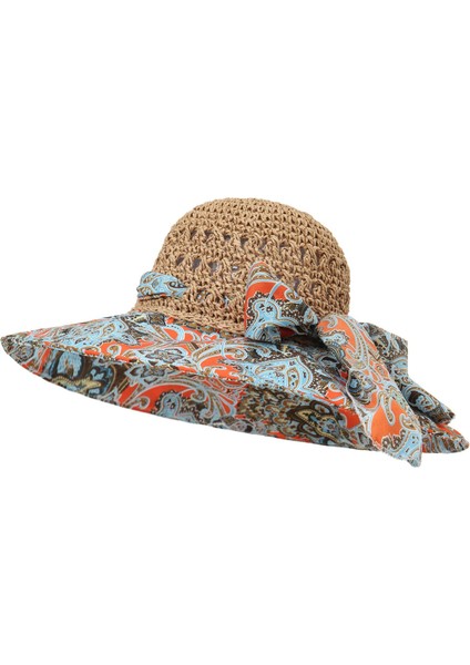 Kadın Etnik Tarzı Güneş Kremi Balıkçı Şapka Güneşlik (Yurt Dışından)