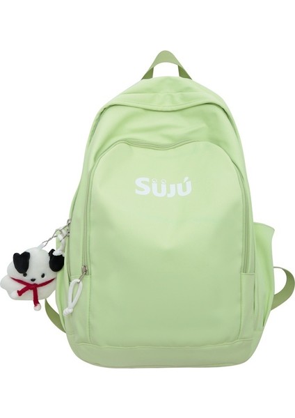 Öğrenci Okul Çantası Küçük Taze Büyük Kapasiteli Şık Sırt Çantası Erkekler (Yurt Dışından)