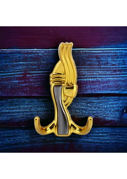 Efsane Askı Portmanto Metal Vestiyer Duvar Dolap Elbise Askısı Gold Mobilya Kapı Askılığı Aparatı
