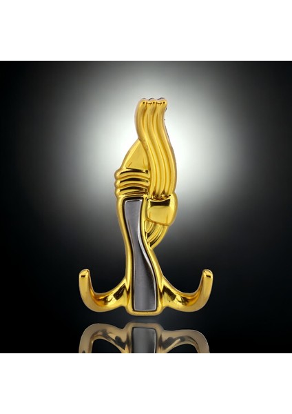 Efsane Askı Portmanto Metal Vestiyer Duvar Dolap Elbise Askısı Gold Mobilya Kapı Askılığı Aparatı
