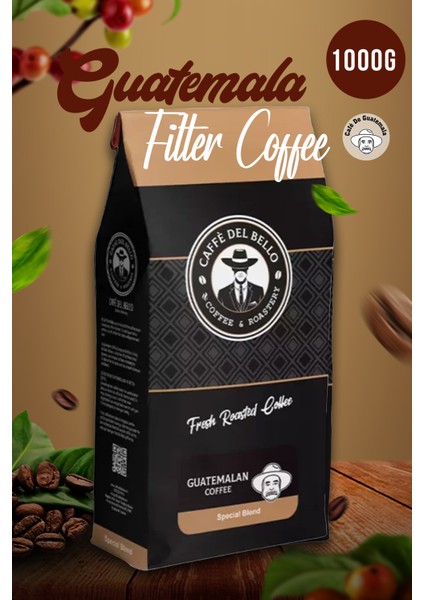 Caffe Del Bello Guatemala Filtre Kahve 1 Kg