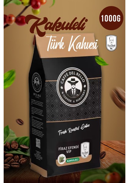 Caffe Del Bello Kakuleli Vip Türk Kahvesi 1 kg