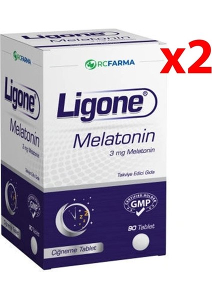 Ligone Melatonin 3 mg 90 Tablet -2 Adet