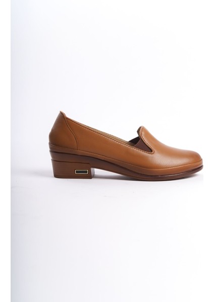 Deri Anatomik Taban Comfort Taba Kadın Ayakkabı TMD202465 modelleri