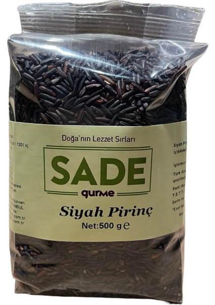 Siyah Pirinç 500 gr.