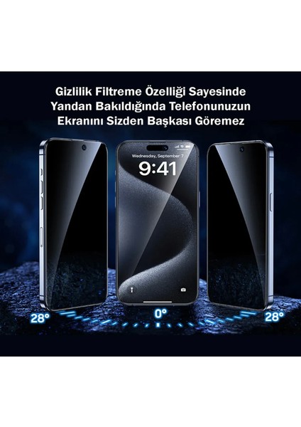 Apple iPhone 11 Uyumlu Ekran Koruyucu Takma Aparatlı Kolay Kurulum Dayanıklı Temperli Cam fırsatları