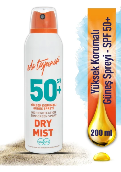 Eda Taşpınar Yüksek Korumalı Güneş Spreyi SPF50+ 200 ml