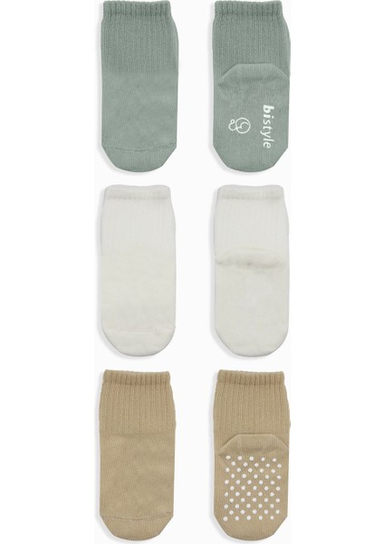 3'lü Kaymaz Taban Bebek Çorabı 3010 fiyatları