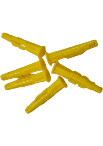 8 mm 500 Adet Sarı Roket Dübel | Duvar, Alçıpan, Betonda Güçlü Montaj fırsatları