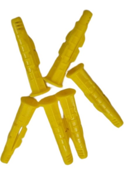 8 mm 500 Adet Sarı Roket Dübel | Duvar, Alçıpan, Betonda Güçlü Montaj indirimleri