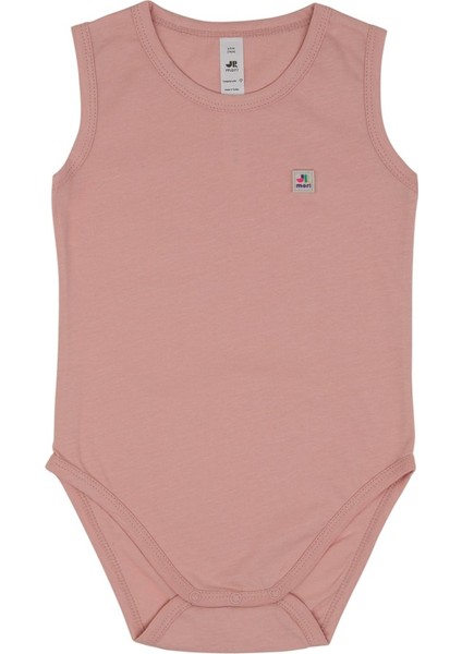 Çıtçıt Detaylı Logolu Basic Kolsuz Body