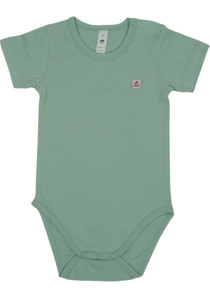 Omuz Çıtçıtlı Kısa Kollu Basic Body