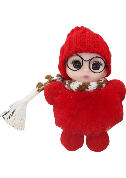 Iri Gözlü Sevimli Bebek Pelüş Anahtarlık Süsü (Yurt Dışından)