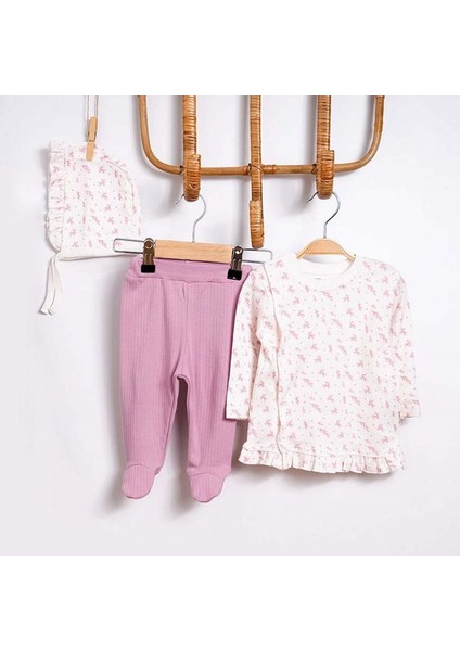 Tiffany Baby Wildflowers Theme 3'lü Bebek Takımı 63020