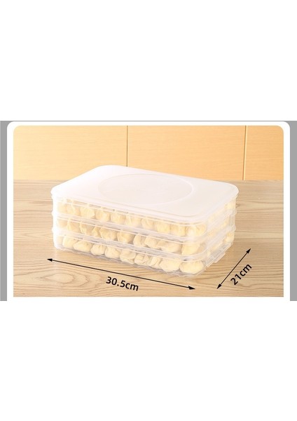 Üç Kutu ve Bir Kapaklı Çok Işlevli Saklama Kutusu (Yurt Dışından)