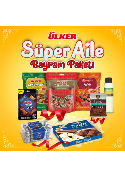 Süper Aile Çikolata Şeker Bayram Paketi 2 kg