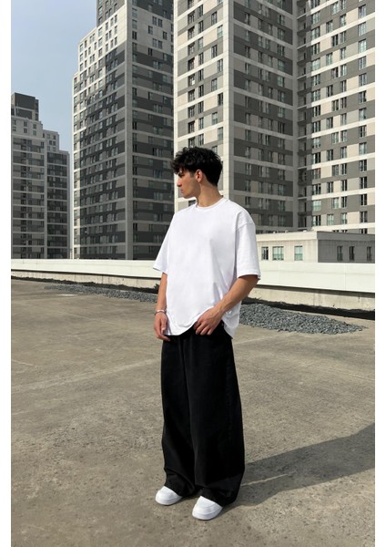 Basic Beyaz Oversize Tişört fiyatları