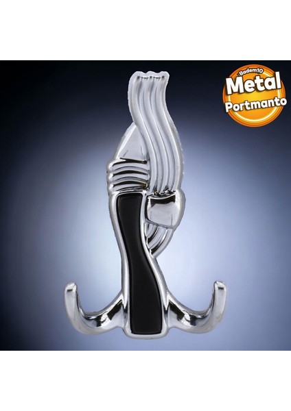 Efsane Askı Portmanto Metal Vestiyer Duvar Dolap Elbise Askısı Krom Mobilya Kapı Askılığı Aparatı