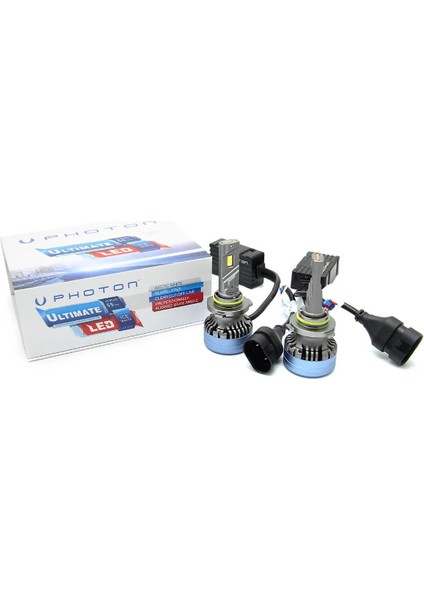 Photon Ultimate +5 Plus Hb4 9006 LED Xenon Far Buz Beyaz Fanlı Canbus 55W 12-24V modelleri