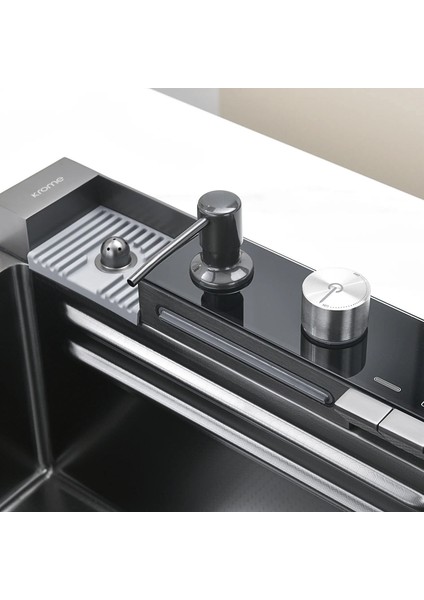 Teknolojik Akıllı Eviye Seti Kombine Ultimate Nano Siyah KRM1020-BL