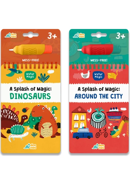 A Splash Of Magic Sihirli Boyama Kitabı 2 Kitap