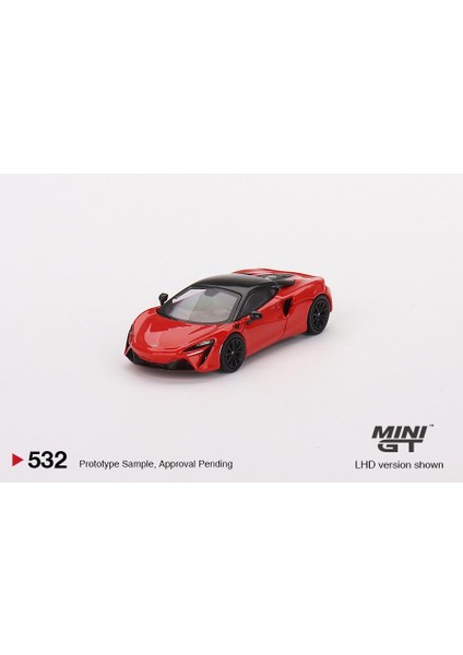 Mini Gt Mclaren Artura Vermillion Red Lhd - 532