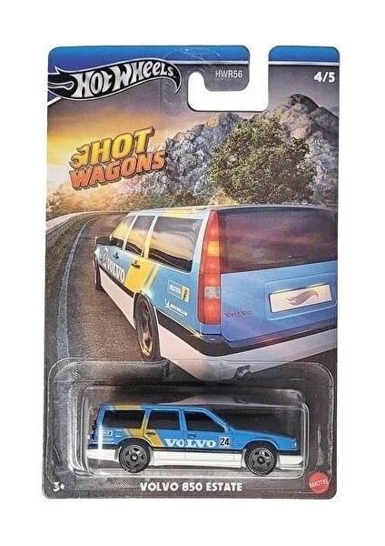 5'li Araba Seti - Hot Wheels HWR56 Hot Wagons