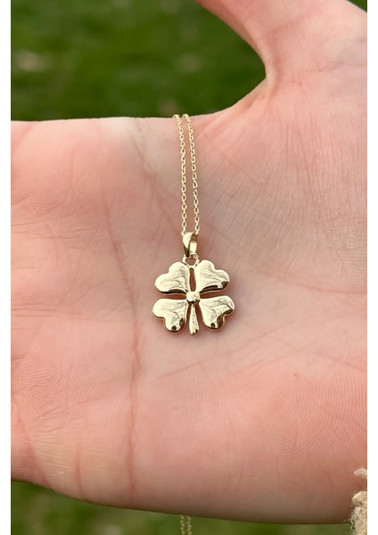 Yonca Altın Kolye CGKKLY096 fiyatları