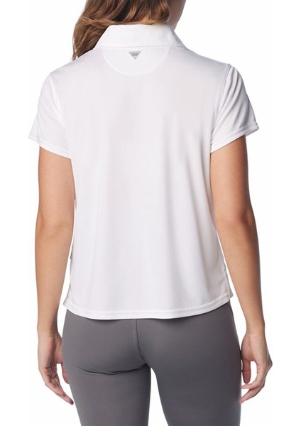 Tidal Tee Kadın Kısa Kollu Polo Tshirt FL2697-100 fiyatları