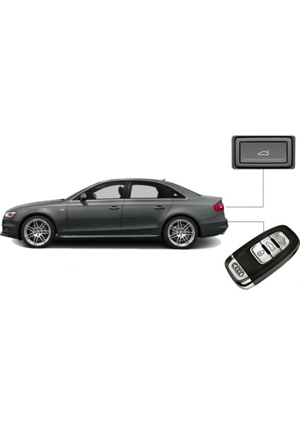 Audi A4 Elektrikli Bagaj Sistemi (2012-2015)