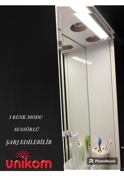 Sensörlü Dolap Armatürü SİYAH KASA